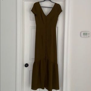 Olive Green Maxi